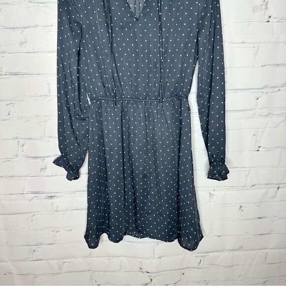H&M gray polka dot size 4 dress - Picture 2 of 6